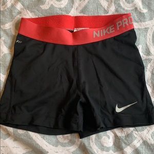 Nike pro shorts